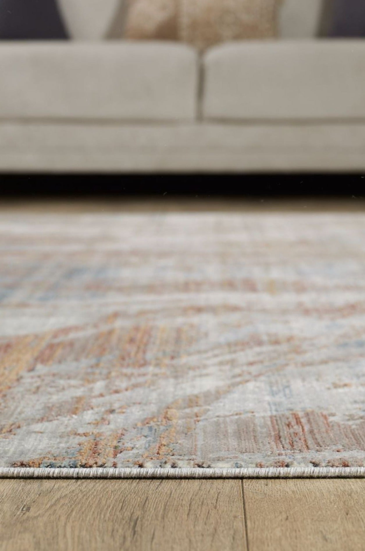 Duna Grey Abstract, Acrylic Rug