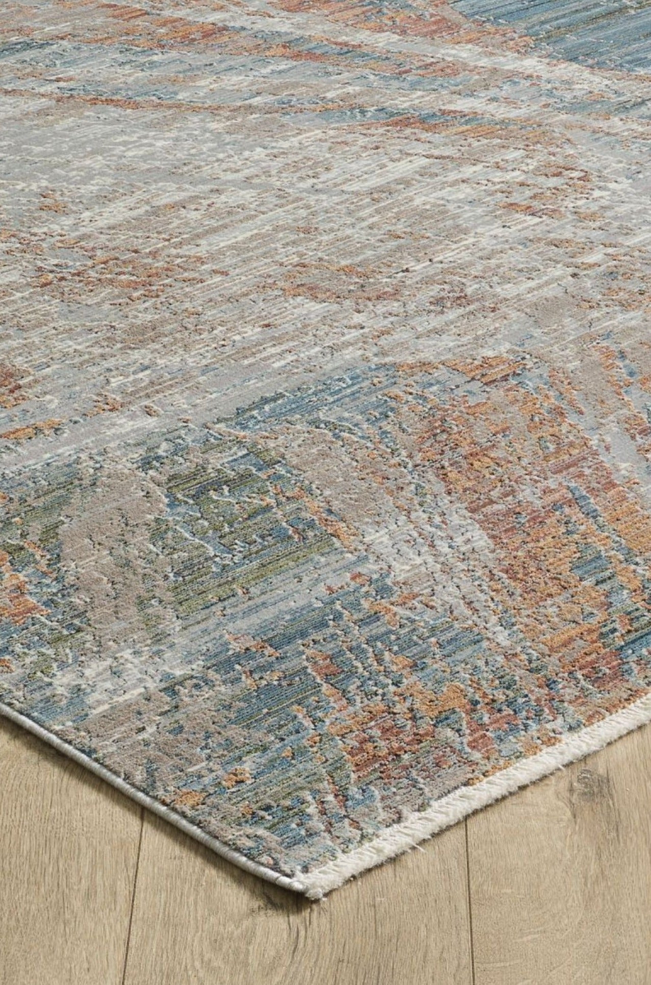 Duna Grey Abstract, Acrylic Rug
