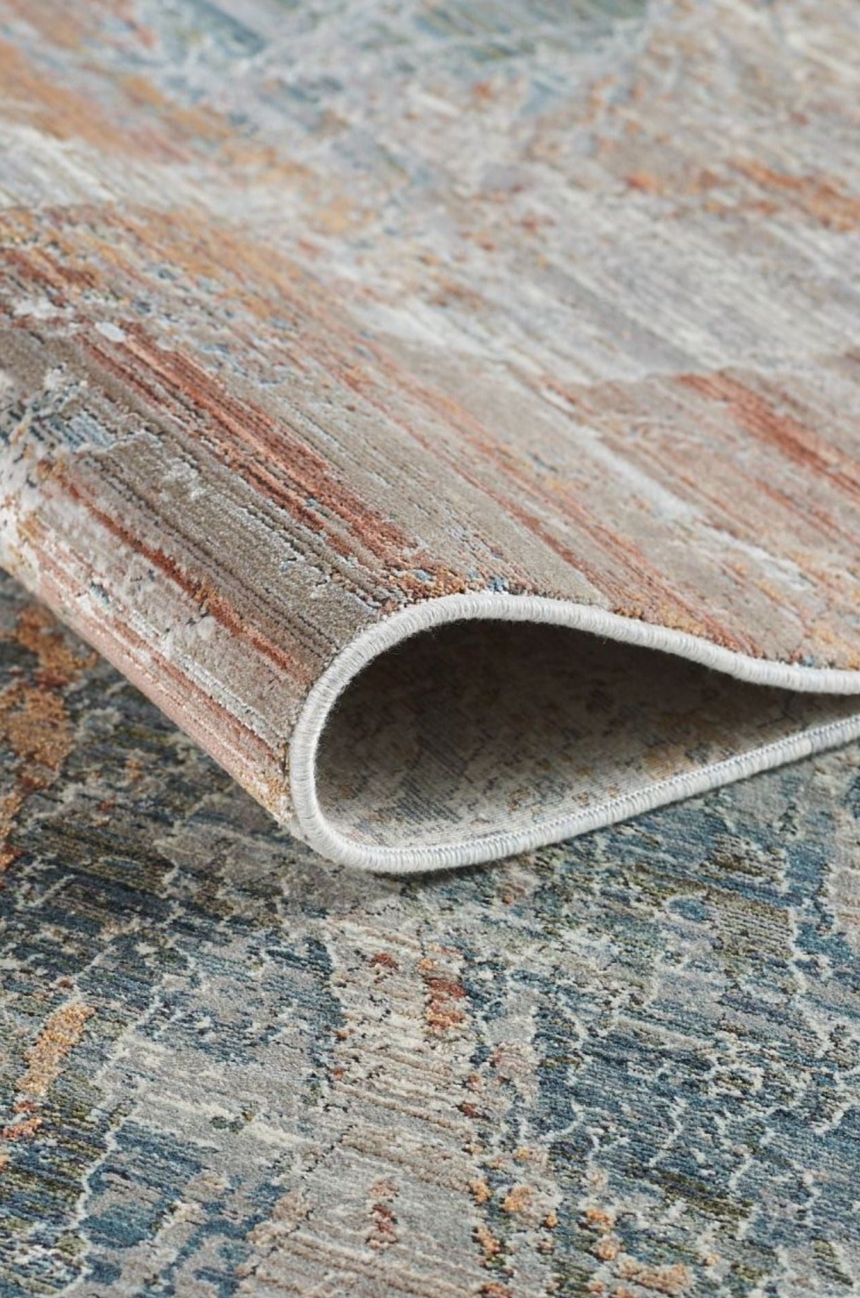 Duna Grey Abstract, Acrylic Rug
