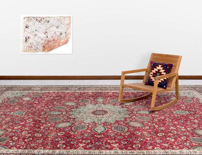 Vintage Rugs by Piginda: Timeless Beauty for Your Home,9'2" x 12'6"