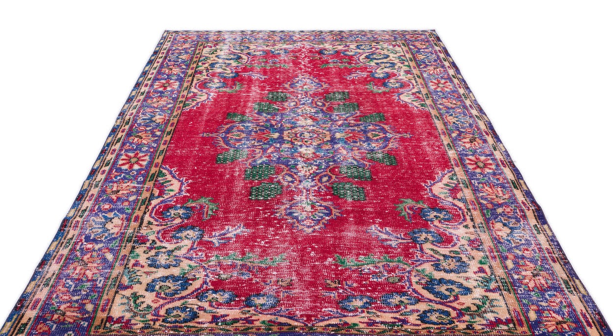 Vintage Rugs by Piginda: Timeless Beauty for Your Home,6.23ft X 10.01ft