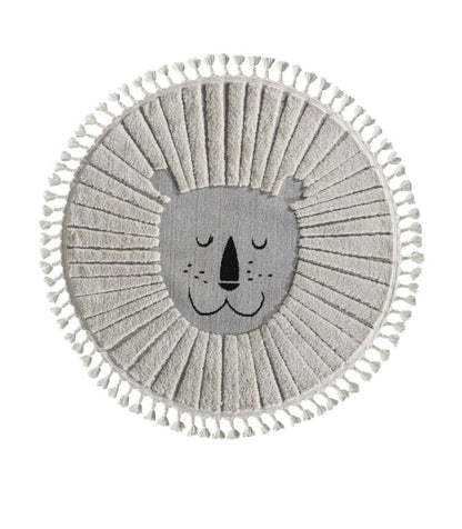 Simba Grey Kid, Polyester Rug