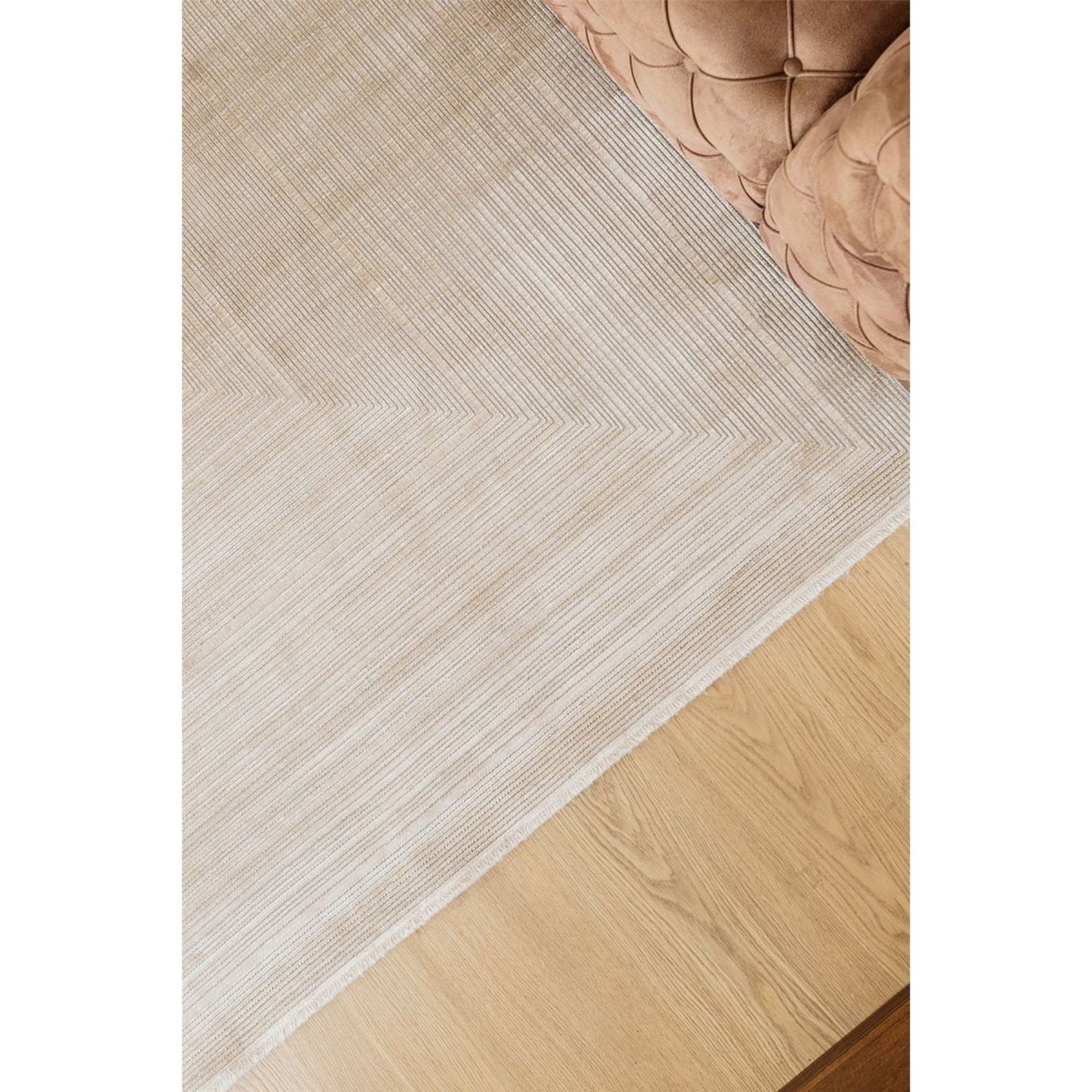 Tobacco Beige | Modern Acrylic Machine Made Area Rug
